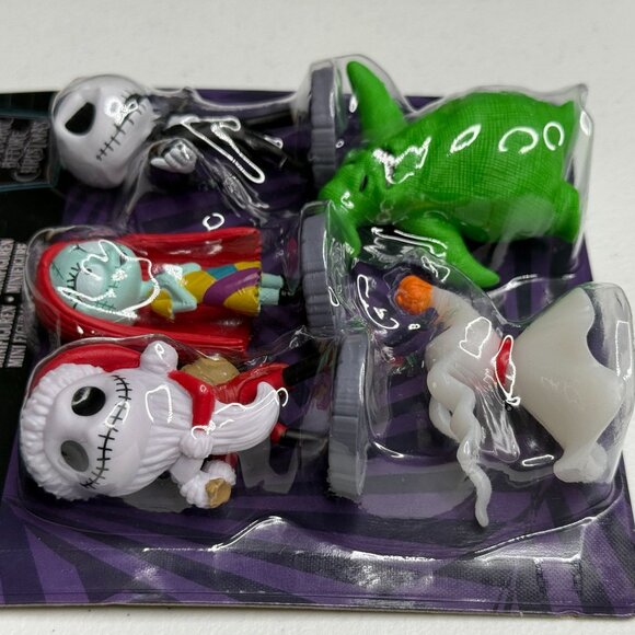 Nightmare Before Christmas Mini Figures Disney Jack Sally Zero Set - Picture 5 of 6